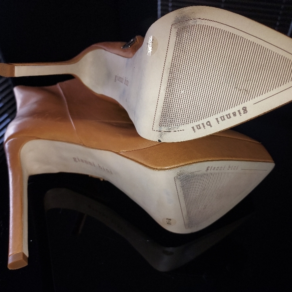 Gianni bini Women's Tan High Heel Shoes